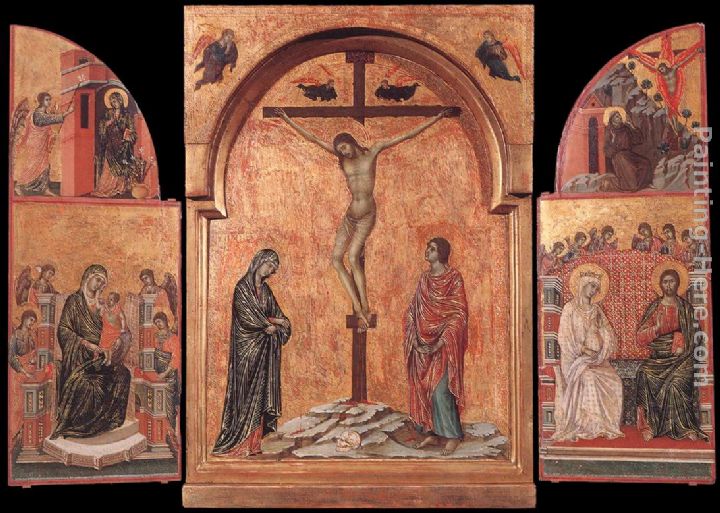 Duccio di Buoninsegna Triptych